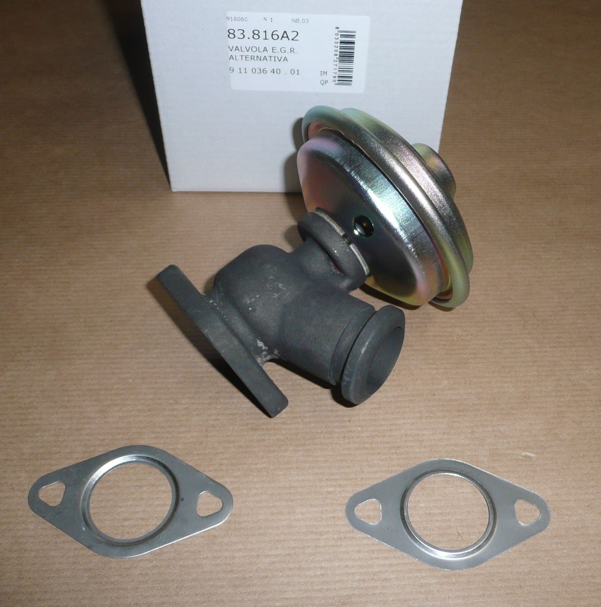 SID 83.816A2 ZAWÓR EGR C C5,P 406,607 2.2HDI 133KM